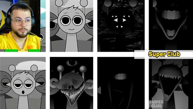 НАШЕЛ ВСЕ ЖУТКИЕ СПРУНКИ С 1 ПО 8 ФАЗЫ Incredibox Sprunki