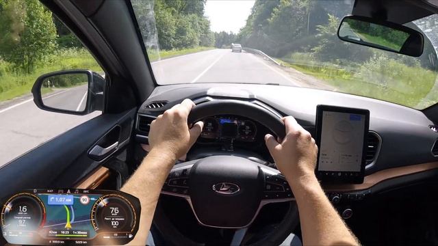 Все о Лада Веста с вариатором включая ESP / Lada Vesta AT CVT - от разгона до трассы