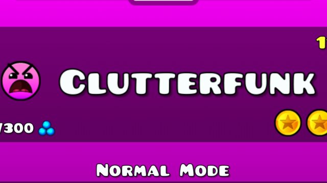 прохождение clutter funk в geometry dash