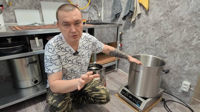 Аутентичный (деревенский) самогон на аппарате Дымка. Второй перегон.