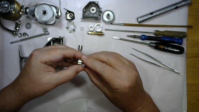 Катушка Ryobi - обгонная муфта.