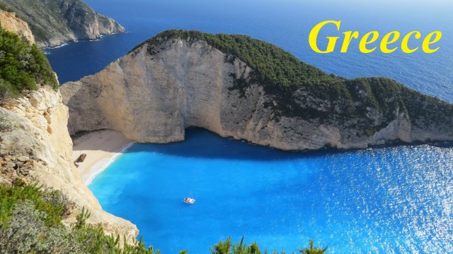 Греция (Greece) 4K - Расслабляющее видео со спокойной музыкой