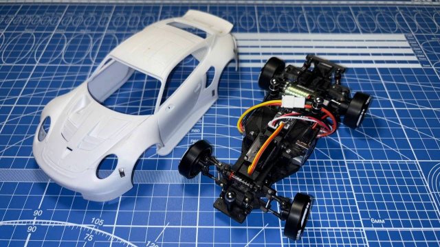 Сборка шасси 1/24 RDC