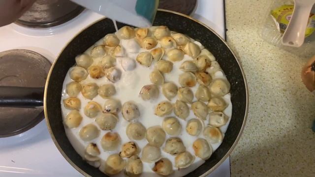 Жареные пельмени 🥟 Проще простого