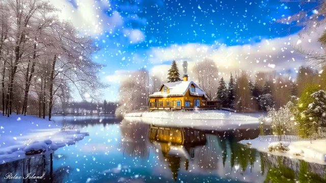 ✨ СКАЗОЧНО КРАСИВАЯ УСПОКАИВАЮЩАЯ МУЗЫКА ДЛЯ ДУШИ 🎵 РАССЛАБЛЯЮЩАЯ МУЗЫКА ДЛЯ СНА 🎵 ЗИМНИЙ РЕЛАКС