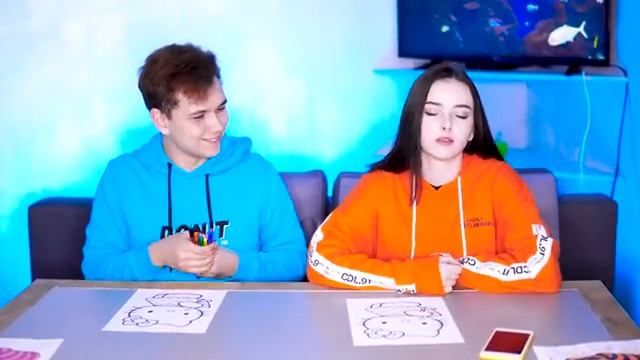 3 МАРКЕРА ЧЕЛЛЕНДЖ НОВЫЕ ПРАВИЛА ✍️ 3 MARKER CHALLENGE ✍️ Мы Рисуем Вы Голосуете ✍️ НАРИСУЙ-КА.mp4