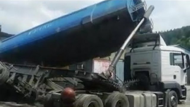 Обучение Выгрузка Груза На Тонаре