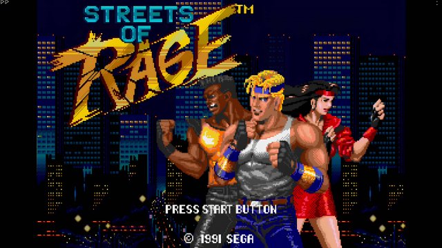Streets Of Rage (Sega) - Полное Прохождение