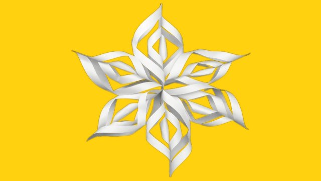 Как вырезать снежинку из бумаги. Вырезание снежинок.