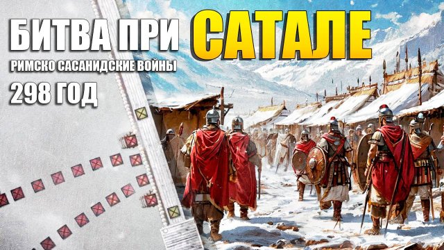 Битва при Сатале, 298 год н.э. ⚔️ Римско-Сасанидские войны