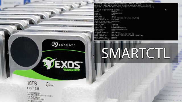 Как проверить SMART SAS дисков в smartctl