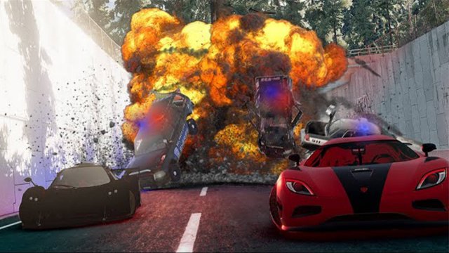 Реалистичные автомобильные аварии #4 - BeamNG Drive