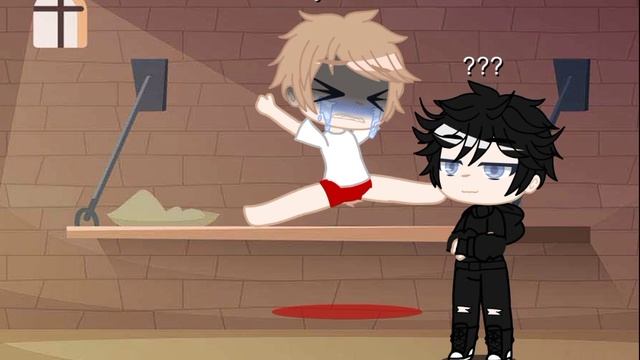 Raymond gives birth while kidnapped//Gacha Fpreg Boy// Requested//WARNING//Abuse and blood//