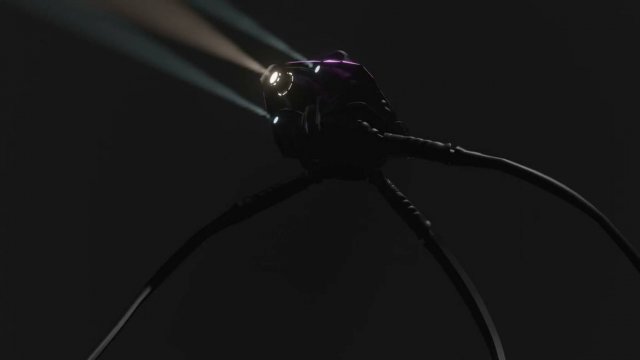 War of the Worlds Game - Tripod Stride Example