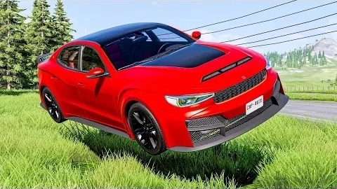 Автокатастрофа из–за потери управления #63 - BeamNG Drive |