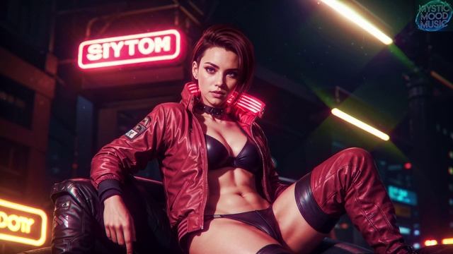 Ви (Позирует) Киберпанк 2077, Фантастика, Эмбиент Музыка для отдыха