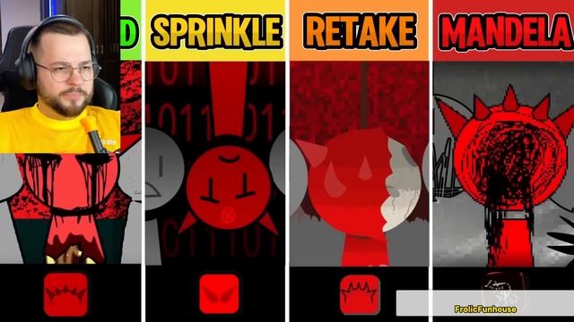 СЕРЫЙ СПРУНКИ УМЕР  ГРУСТНЫЙ МОД Incredibox Sprunki