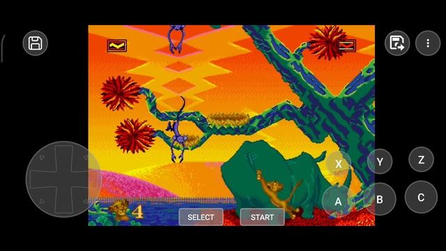 Как пройти игру The Lion 🦁 King level 2 , Король лев уровень 2