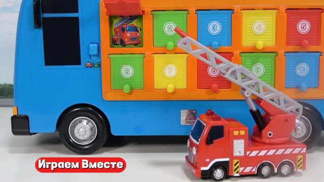 Развивающие игрушки для детей ! Изучаем цвета и машинки !