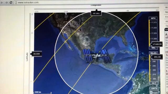 Contact with the Russian international space station on APRS