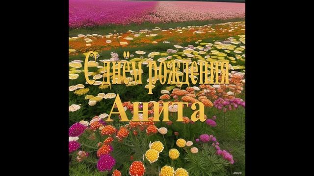 С днём рождения Анита