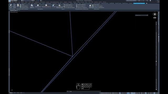 Построение откосной части дороги с помощью объектов профилирования в AutoCAD Civil 3D