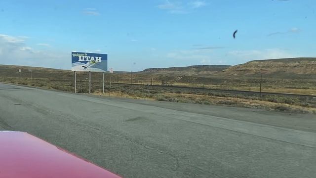 Time lapse Wyoming and Utah Дальнобой по США Америка