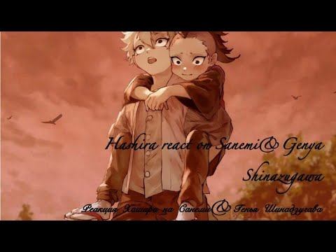 🇺🇸:Hashira react on{Sanemi/Genya Shinazugawa}🇷🇺: Реакция Хашира на{Санеми/Генья Шинадзугава} 8/9