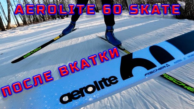 FISCHER Aerolite 60 Skate. После вкатки, как себя показали.