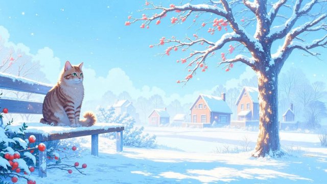 ❄️Peaceful Winter Morning❄️