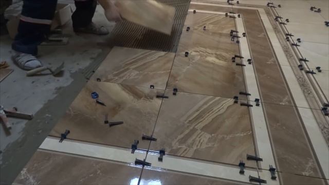 Укладка ковра из плитки, как правильно?