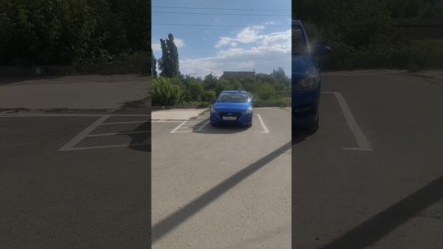 Парковка под углом 90°. Часть вторая.