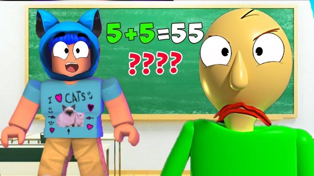 Я СТАЛ УЧИТЕЛЕМ БАЛДИ! КОТИК ЛАЙК ХОЧЕТ СБЕЖАТЬ ИЗ ШКОЛЫ! Котик Игроман Мультик Для Детей