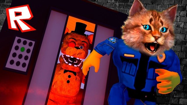 ПИГГИ И АНИМАТРОНИКИ В СТРАШНОМ ЛИФТЕ В РОБЛОКС (ROBLOX SCARY ELEVATOR) Весёлый Кот и КОТЁНОК ЛАЙК