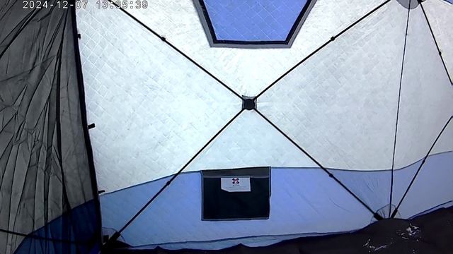 Обзор , установка палатки для зимней рыбалки !!!