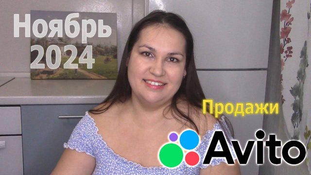 Авито Продажи за ноябрь 2024г