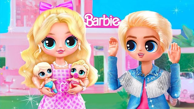 Семья Барби / 30 идей для кукол ЛОЛ ОМГ