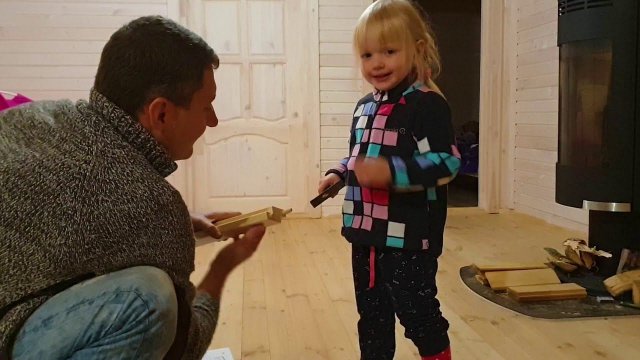 Детские развлечения на новой даче.