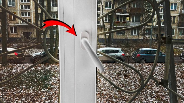 НЕ ЗАКРЫВАЕТСЯ РУЧКА у ПЛАСТИКОВОГО ОКНА, исправьте это за пару минут! Теперь в квартире тепло!
