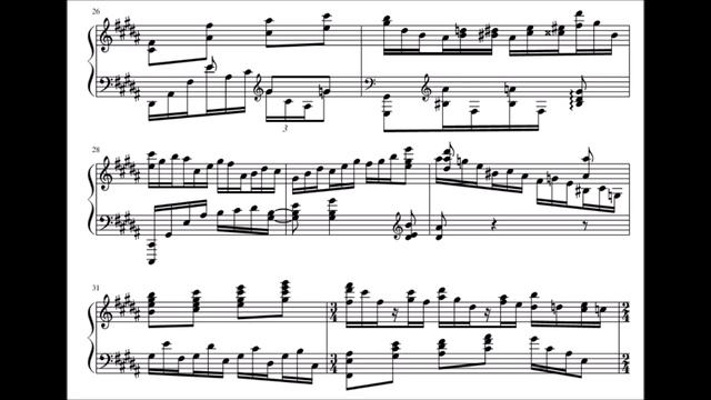 Рахманинов - "Здесь Хорошо" Op. 21, no. 7 (транскрипция: Володось)