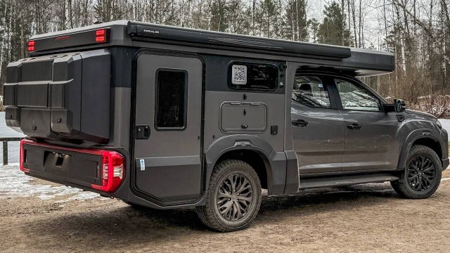 Автодом Maxus с подъемной крышей и со всеми удобствами внутри