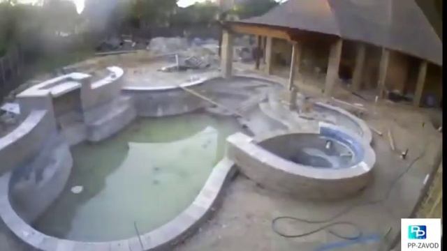 Строительство бетонного бассейна под ключ