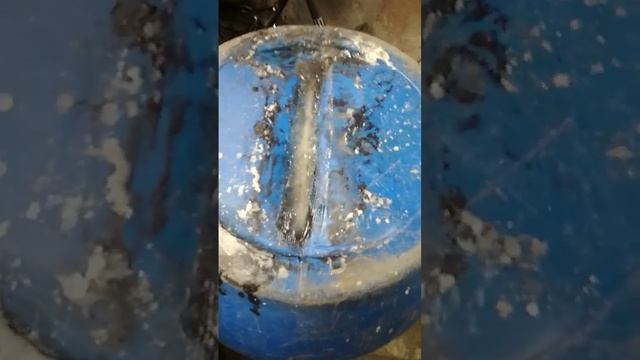 как запаять пластиковую бочку