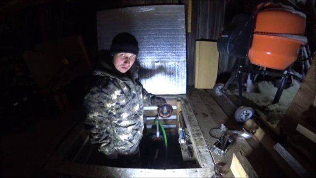Насосная станция сдохла . моюсь в купели