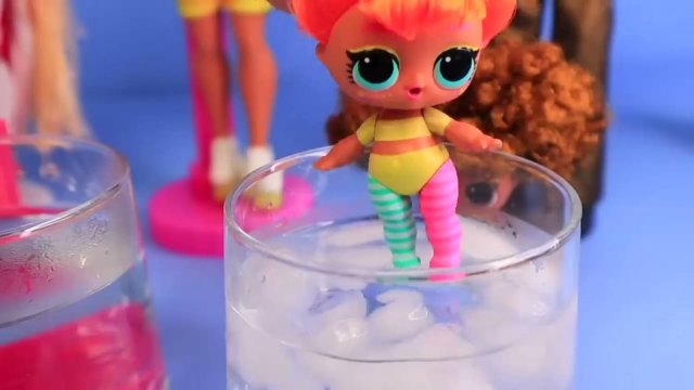 Мультики для девочек. Миниатюрные Куклы Лол Сюрприз и Самые маленькие Барби!!!