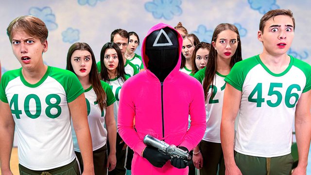 Игра В Кальмара В Реальной Жизни ! **Челлендж На Выбывание**