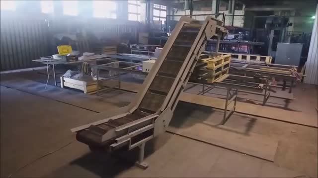 Конвейер цепной сетчатый, Z образный