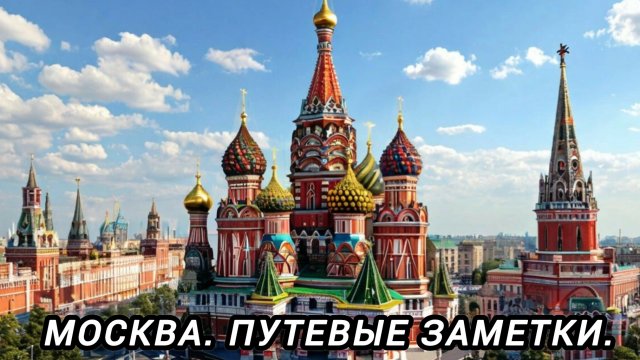 МОСКВА 🏰 ПУТЕВЫЕ ЗАМЕТКИ.