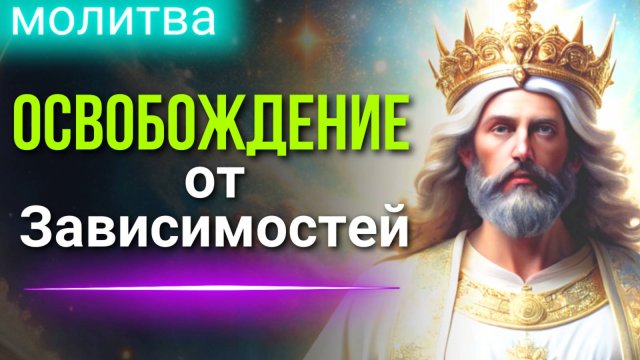 Молитва Освобождения от Зависимостей