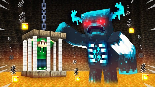 МЕНЯ ПОХИТИЛ ВАРДЕН В МАЙНКРАФТ | Риколит Minecraft